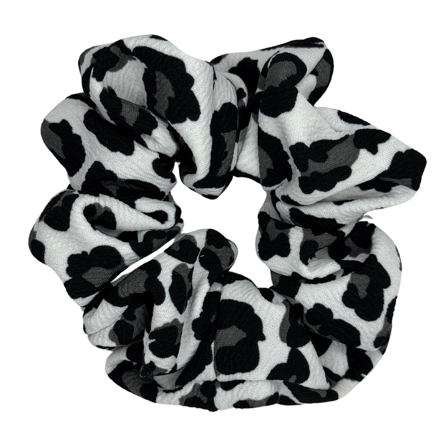 Scrunchies Colet Sofía blanco/gris y negro grande