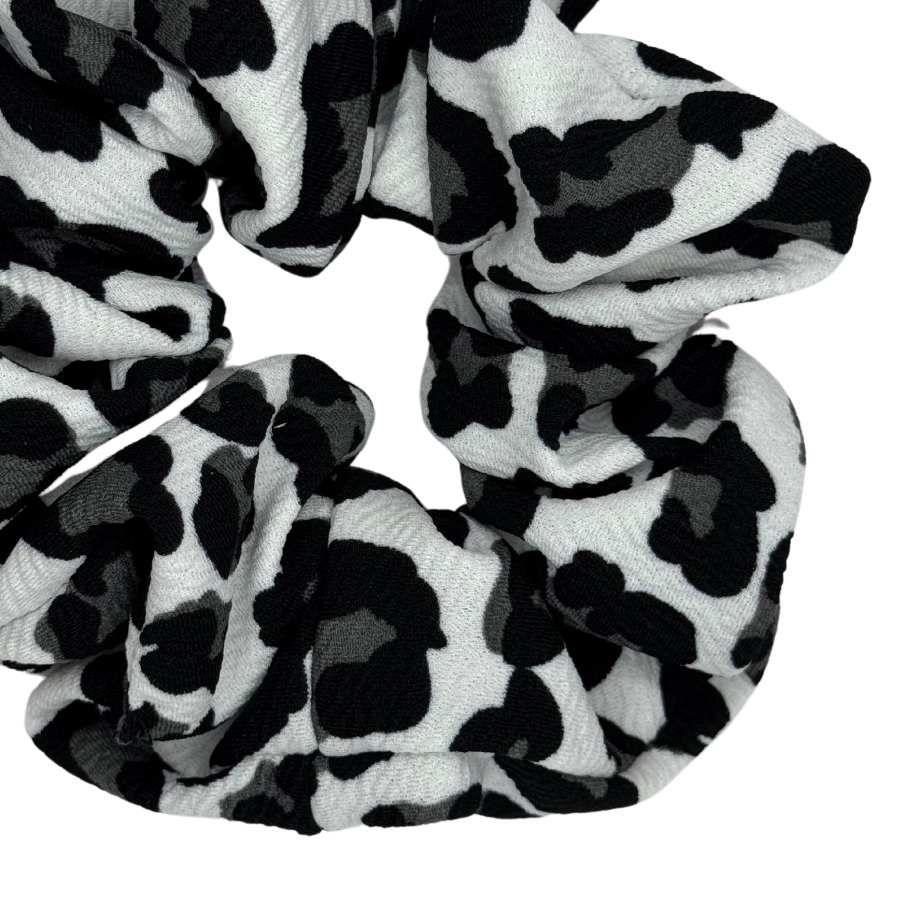 Scrunchies Colet Sofía blanco/gris y negro grande