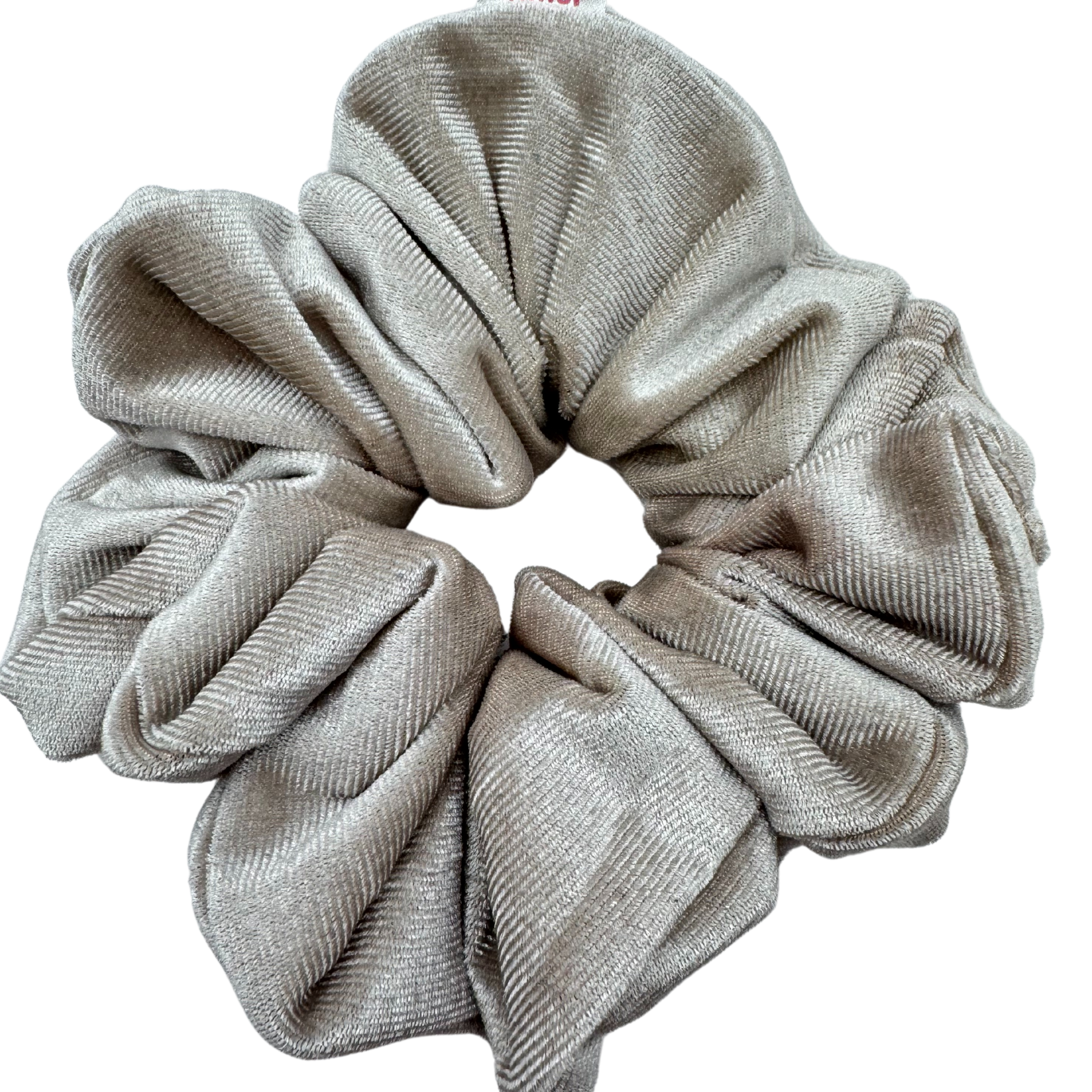 Scrunchies terciopelo Grande Beige