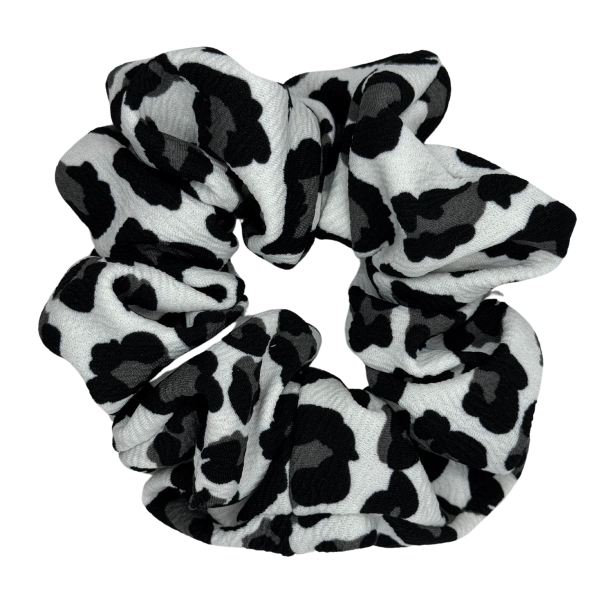 Scrunchies Colet Sofía blanco/gris y negro grande