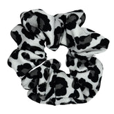 Scrunchies Colet Sofía blanco/gris y negro grande