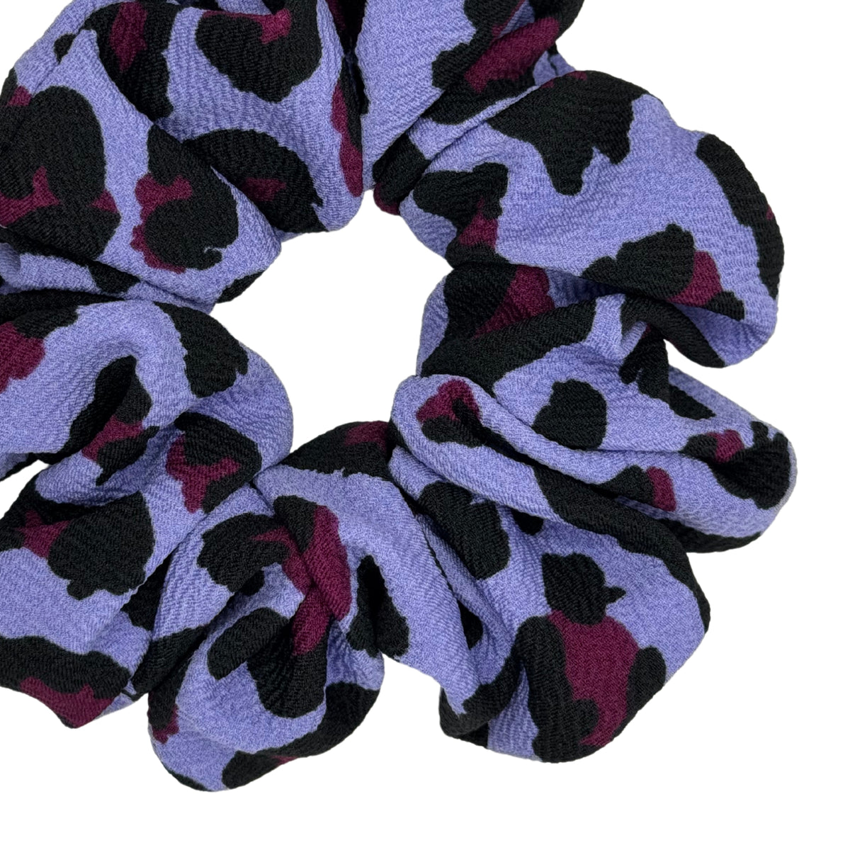 Scrunchies Colet Sofía azul/negro y vino grande
