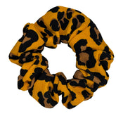Scrunchies Colet Sofía amarillo y negro grande