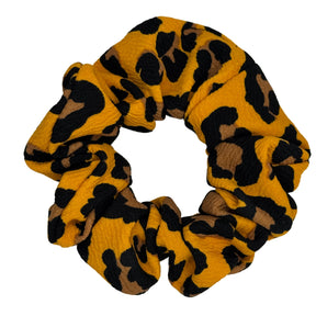 Scrunchies Colet Sofía amarillo y negro grande