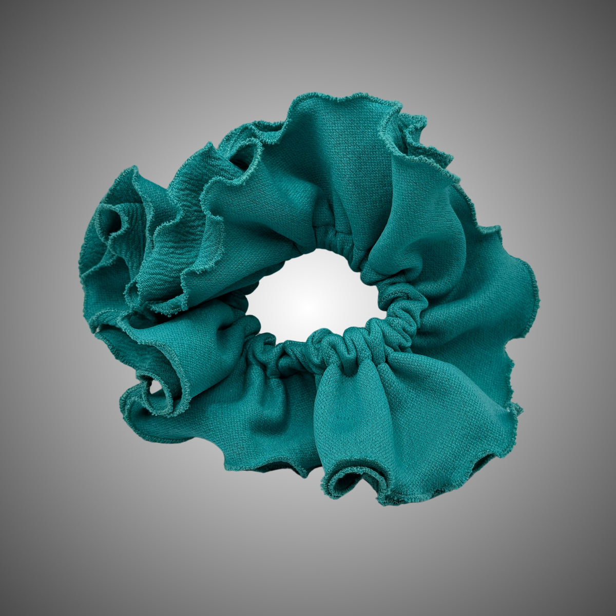 Scrunchies Sofía Turquesa Grande