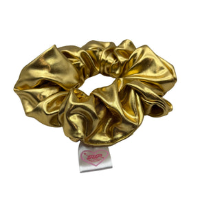 Scrunshies Glamour Pequeño Dorado