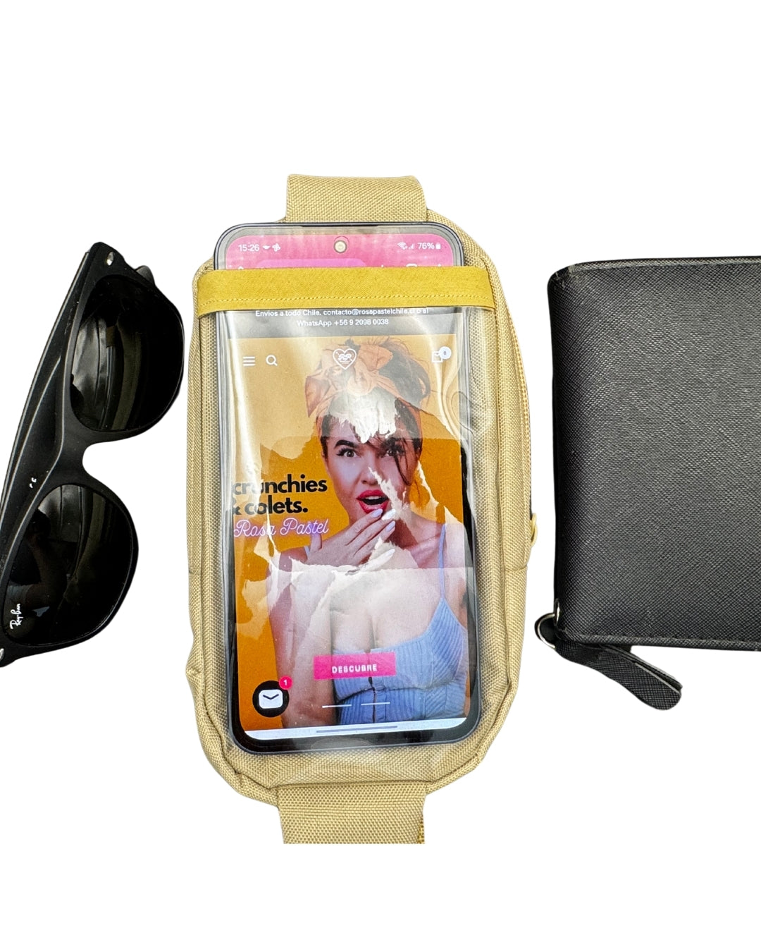 Bolso Bandolera Antirrobo Impermeable