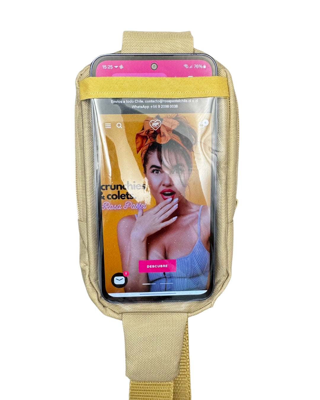 Bolso Bandolera Antirrobo Impermeable