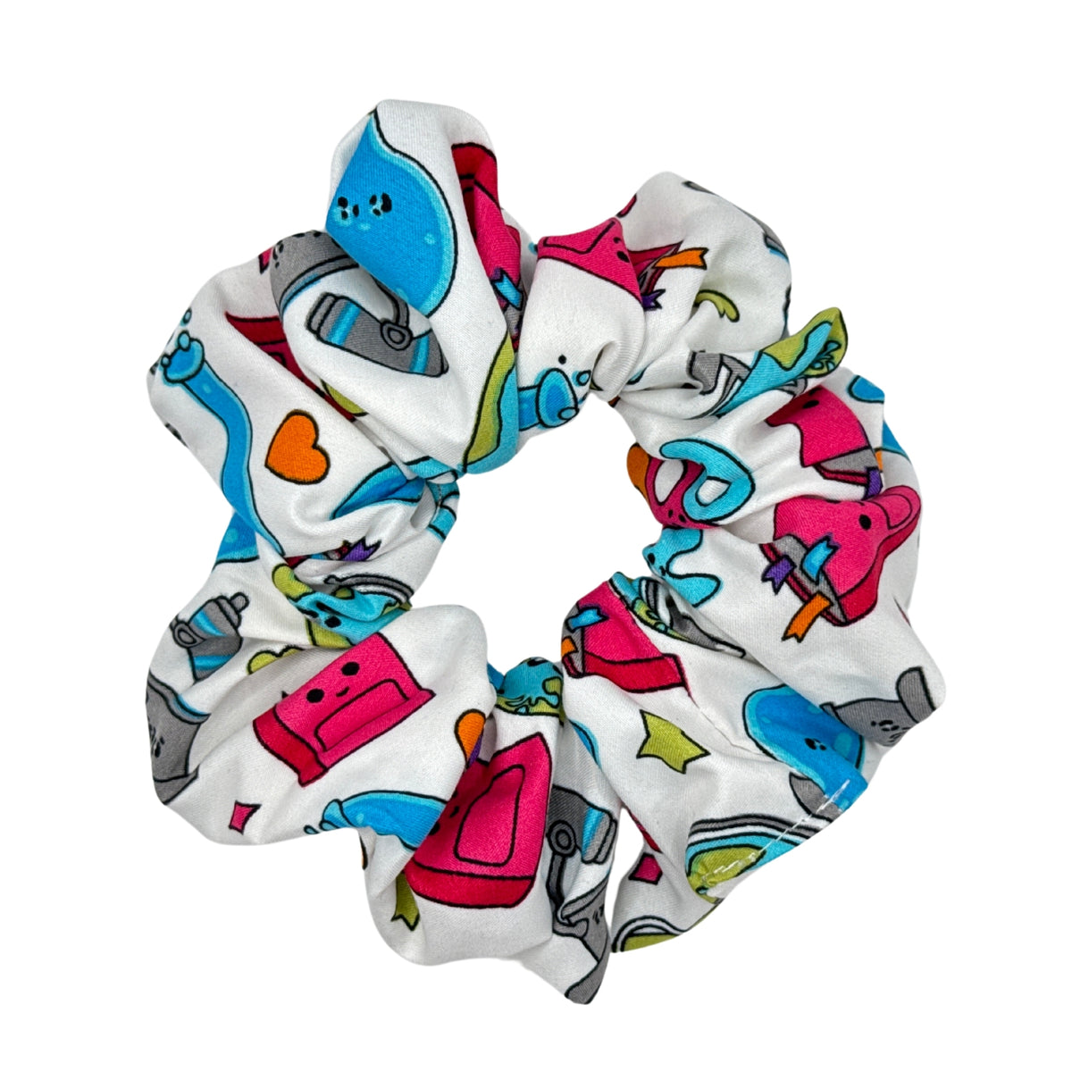 Scrunchies grandes motivo Salud y Escolar 12-15⌀ Escoge el tuyo