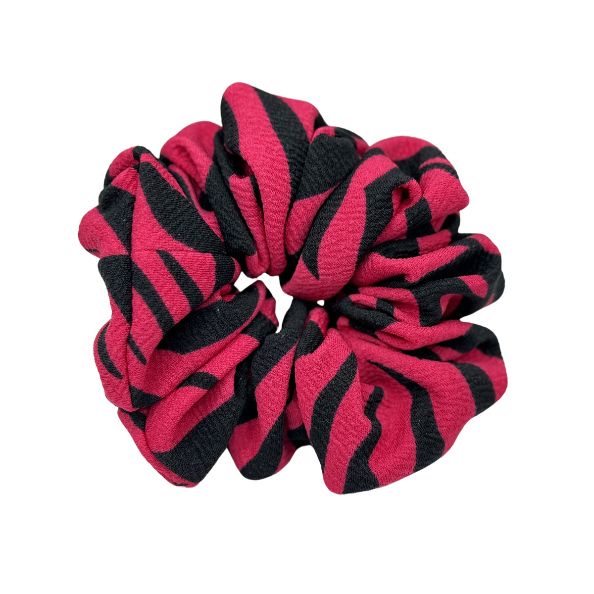 Scrunchies Sofía Rojo y negro grande