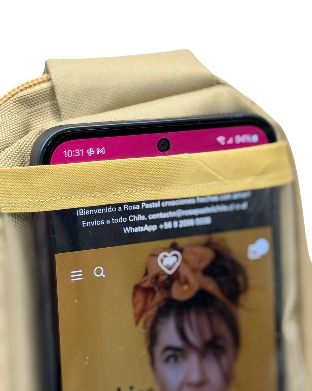 Bolso Bandolera Antirrobo Impermeable