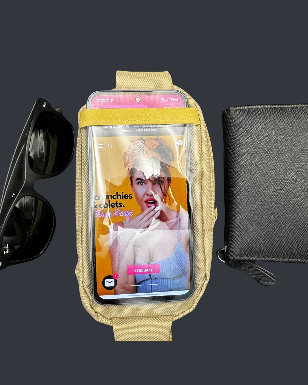 Bolso Bandolera Antirrobo Impermeable