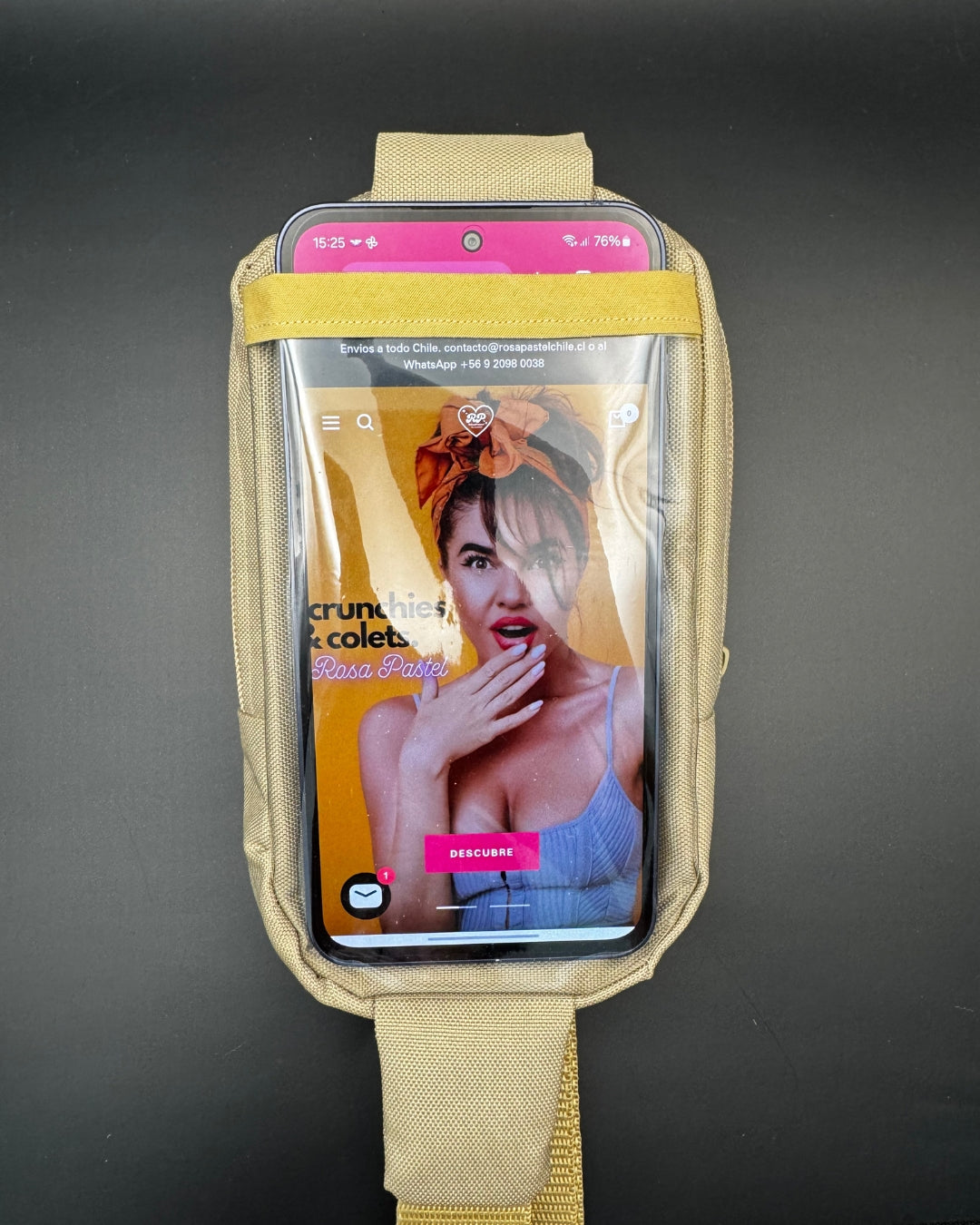 Bolso Bandolera Antirrobo Impermeable