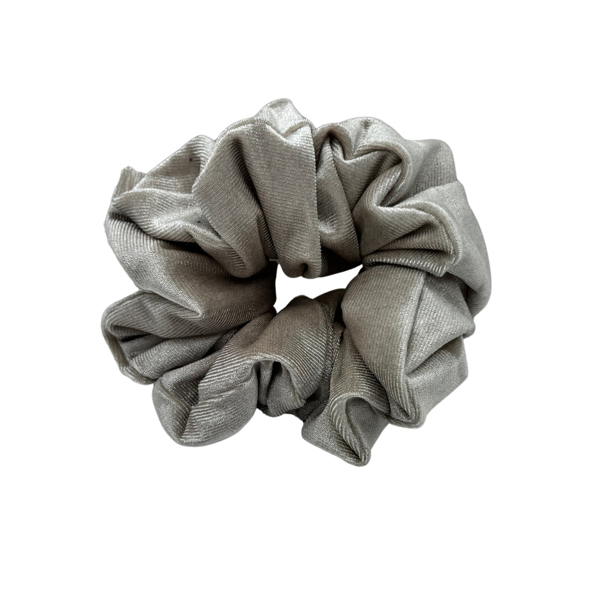 Scrunchies terciopelo Grande Beige